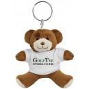 Promotional Personalised Teddy Bear With Key Ring