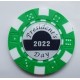 Green Poker Chip Ball Marker